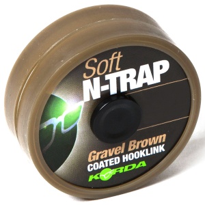 Korda návazcová šňůrka n-trap soft gravel 20 m - nosnost 15 lb / 6