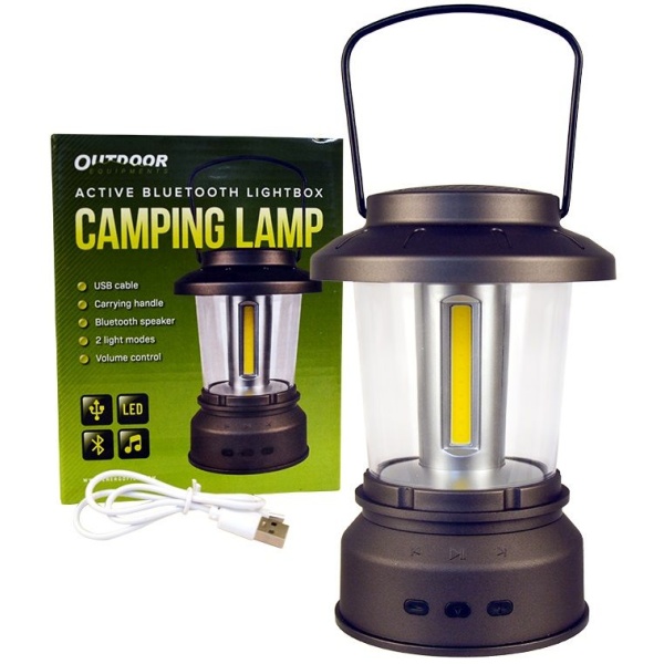 Outdoor světlo bluetooth kempová lampa