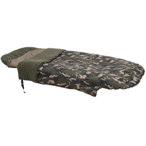 Prologic spacák s přehozem element comfort s bag thermal camo cover 5 season 215x90 cm