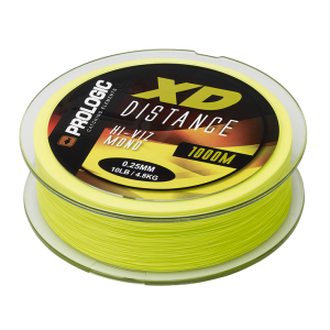 Prologic vlasec xd distance mono hi viz yellow 1000 m - průměr 0