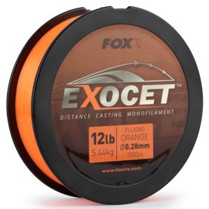 Fox vlasec exocet fluoro orange mono 1000 m - 0