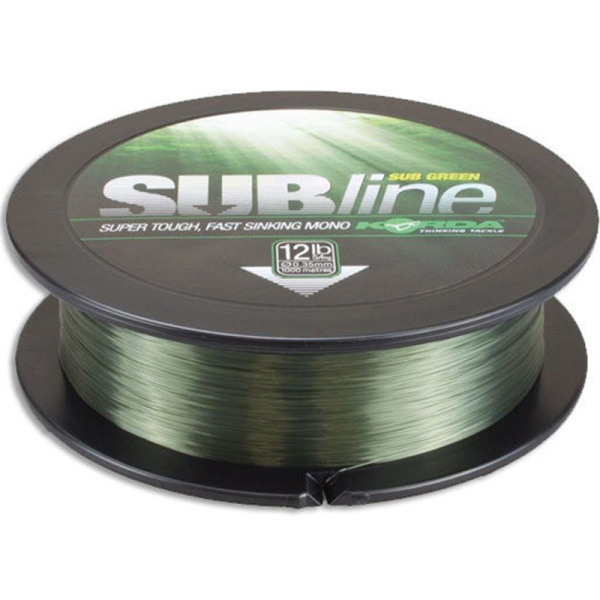 Korda vlasec subline ultra tough green 1000 m-průměr 0