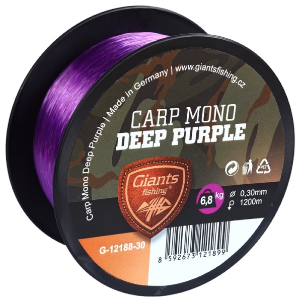 Giants fishing vlasec carp mono gaube purple - 0