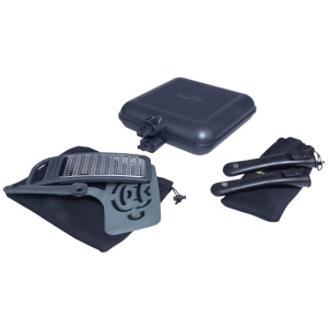 Ridgemonkey touster connect pan and griddle xxl granite edition