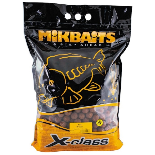 Mikbaits boilies r-class 4 kg 20 m - robin red