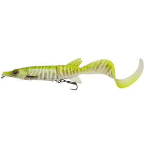 Savage gear gumová nástraha 3d hybrid pike slow sink lemon pike 17 cm 47 g