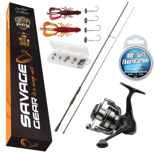 Savage gear set prutu perch academy kit 1 team ned cheb 2