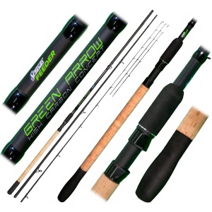 Sensas prut green arrow feeder 3