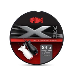 Spomb splétaná šňůra x pro braid grey 0