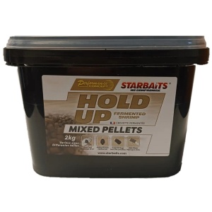 Starbaits pelety hold up fermented shrimp mixed 2 kg