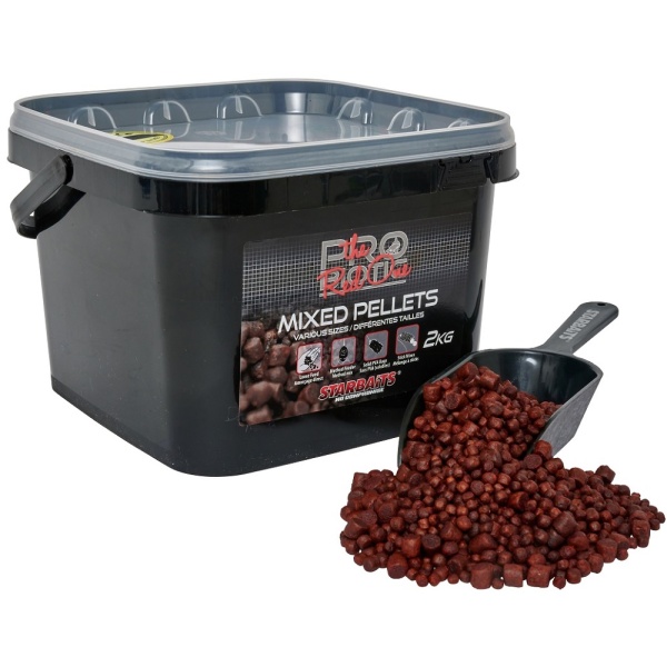 Starbaits pelety pro red one mixed 2 kg