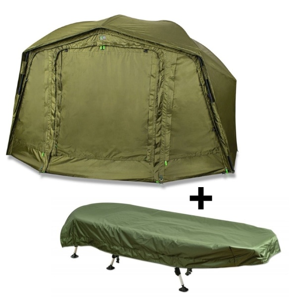 Starfishing brolly specter g2 +  přehoz na spacák repus sleeping bag cover wide zdarma