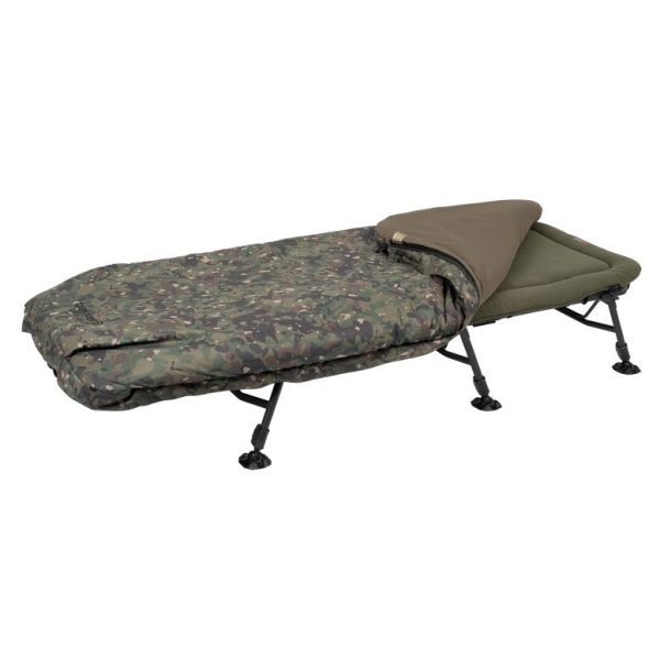 Trakker lehátko se spacákem rlx 6 camo bed system