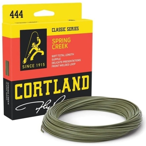 Cortland muškařská šňůra 444 classic spring creek freshwater olive 90 ft - wf2f