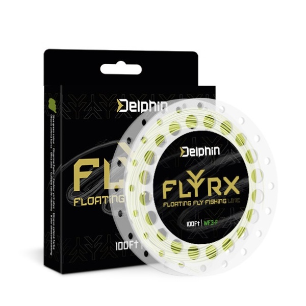 Delphin muškařská šňůra flyrx 100 ft - wf4