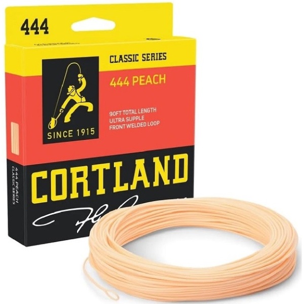 Cortland muškařská šňůra 444 classic freshwater peach 90 ft - wf4f