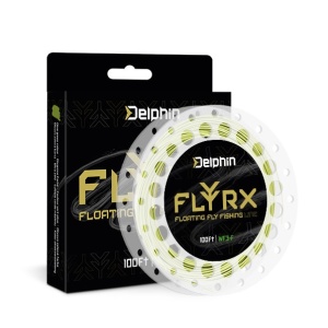 Delphin muškařská šňůra flyrx 100 ft - wf6