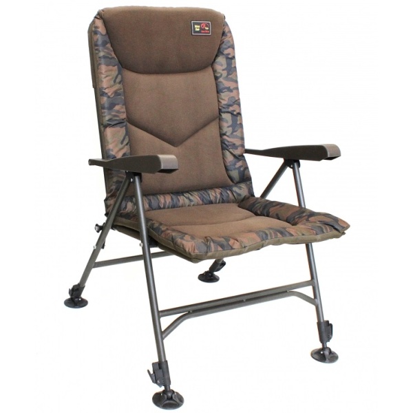 Zfish křeslo deluxe camo chair