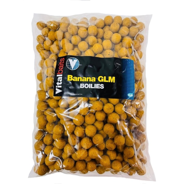 Vitalbaits boilies banana glm - 5 kg 18 mm