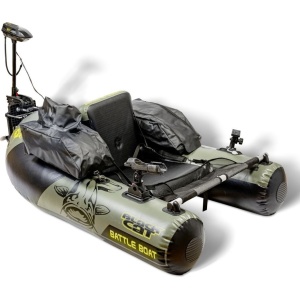 Black cat battle boat sada 170 cm 113 cm + elektromotor