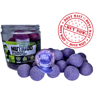 Lk baits boilies mulberry florentine r.hutchinson 20 mm 1 kg + nutrigo rh mulberryflorentine mm 150 ml