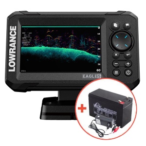 Lowrance echolot eagle 5 se sondou splitshot