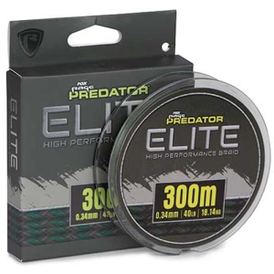 Fox rage predator pletená šňůra elite braid 300 m - 0