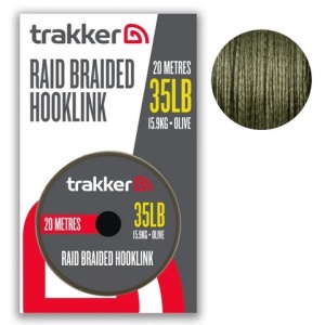 Trakker návazcová šňůrka raid braided hooklink 20 m - 0