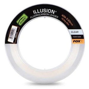 Fox fluorocarbon edges illusion leader naturals clear 50 m - 0