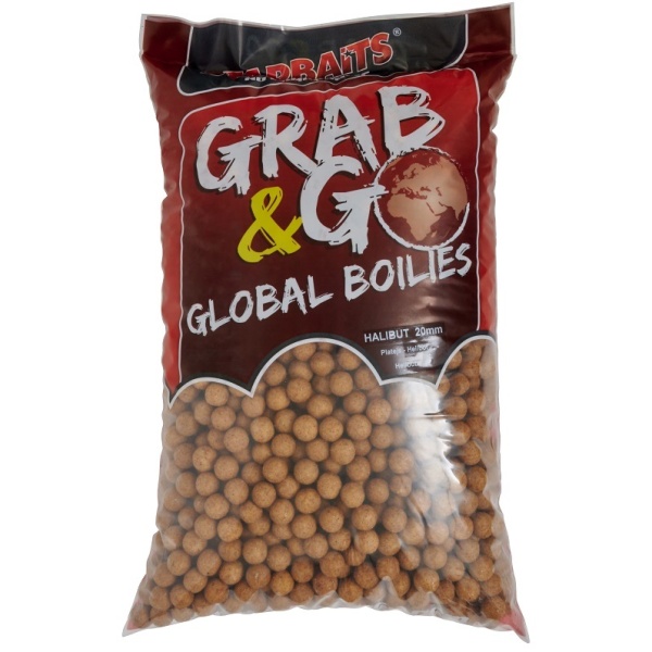 Starbaits boilies g&g global halibut - 10 kg 14 mm