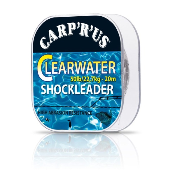 Carp ´R´ Us Fluorocarbon Clearwater Shockleader 50lb 20m