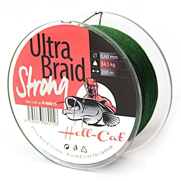 Hell-Cat Splétaná šňůra Ultra Braid Strong - 0