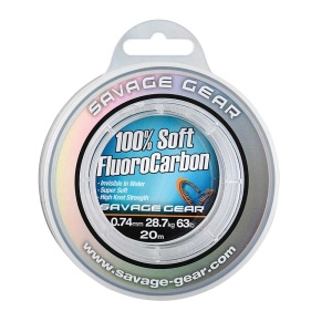 Savage Gear Fluorocarbon Soft Fluoro Carbon 50m - 0