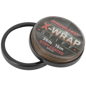 Starbaits Šňůra X Wrap Stiff Coated 15m - 35lb