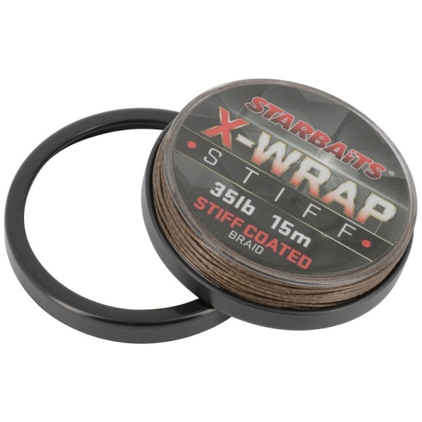 Starbaits Šňůra X Wrap Stiff Coated 15m - 35lb