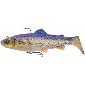 Savage gear gumová nástraha 3d trout rattle shad fs clear blue trout - 20