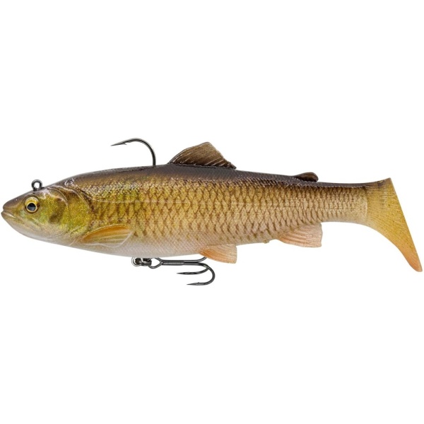 Savage gear gumová nástraha 3d trout rattle shad fs clear chub - 20