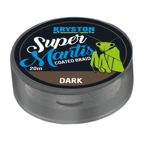 Kryston Potahovaná šňůrka Super Mantis Dark 35lb 20m