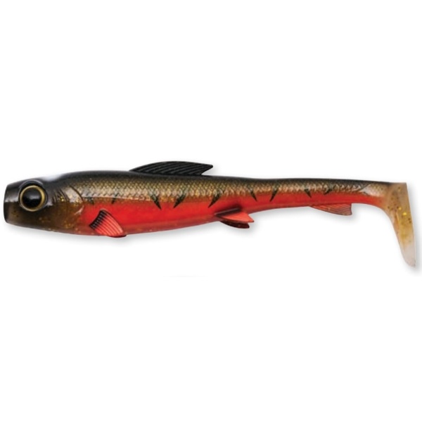 Abu garcia gumová nástraha svartzonker mcpike red tiger 2 ks - 25 cm 131 g