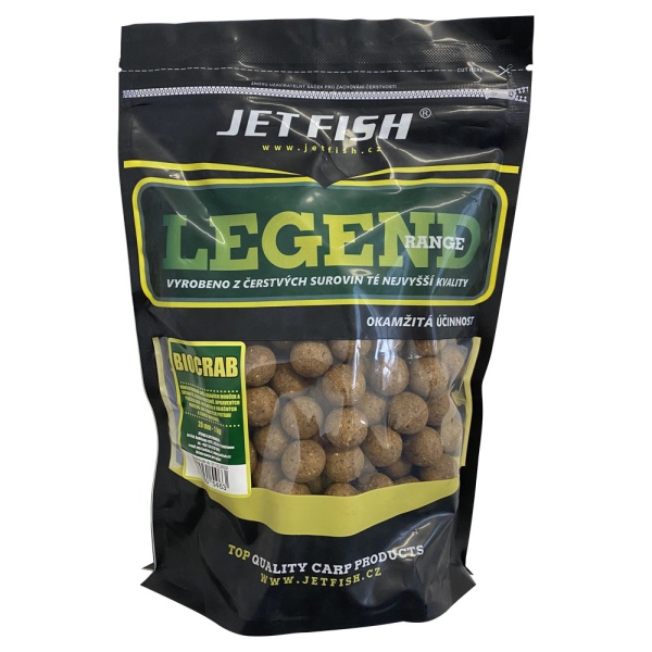 Jet fish boilie legend range biocrab - 3 kg 20 mm