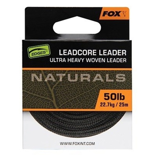 Fox Olověná Šňůra Naturals Leadcore 50lb - 25m