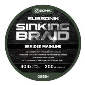 Sonik Šňůra Subsonik Sinking Braid 0