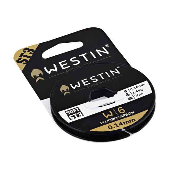 Westin Fluorocarbon W6 ST3 Fluorocarbon Clear - 1