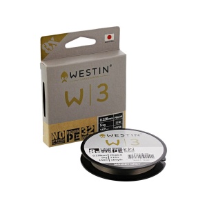 Westin Šňůra W3 8-Braid Smokey Grey 150m - 0