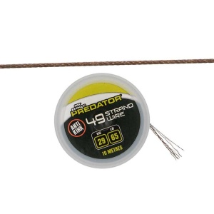 Fox Rage Predator Lanko 19-Strand Coated Wire 10m - 46lb/21kg