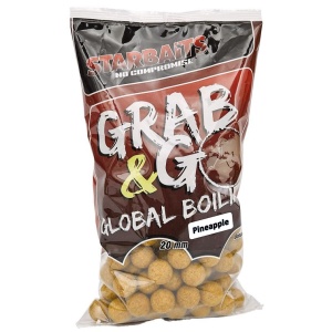 Starbaits boilies g&g global pineapple - 5 kg 14 mm