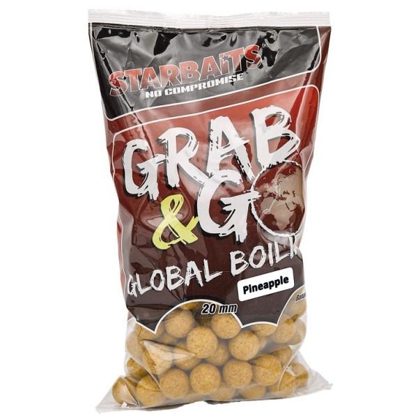 Starbaits boilies g&g global pineapple - 5 kg 14 mm