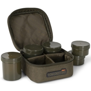 Fox pouzdro voyager 6 pot hookbait case