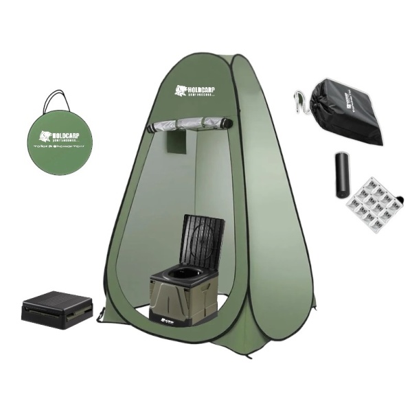 Holdcarp set přenosná toaleta portable toi big + stan