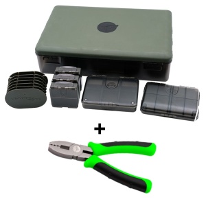 Korda tackle box bundle deal + krimpovací kleště zdarma